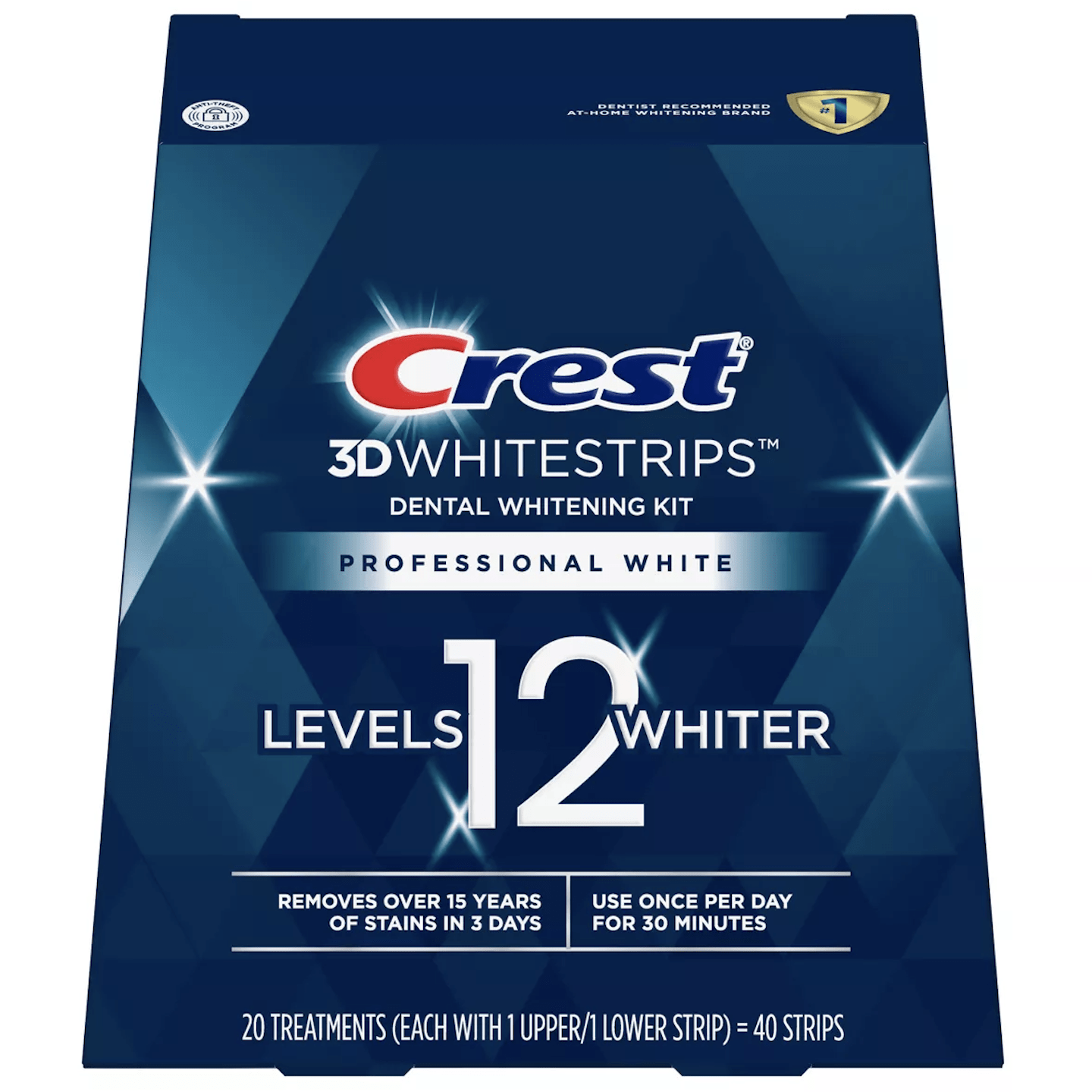 3D Whitestrips Professional Effects Teeth Whitening Strips Kit