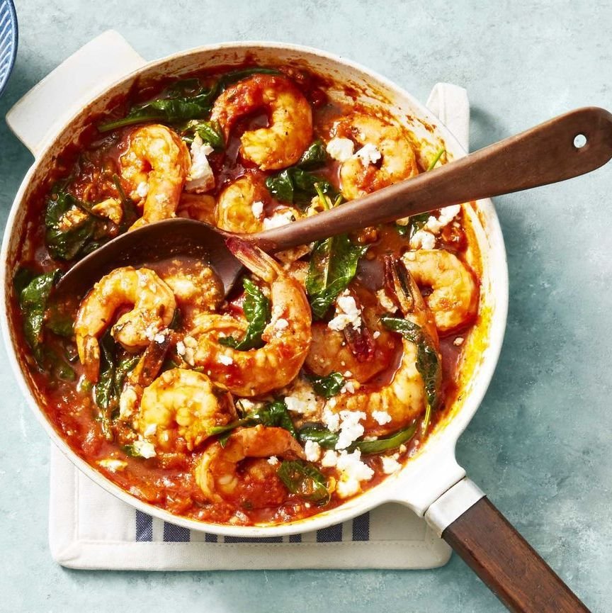 best healthy dinner recipes skillet salsa shrimp with spinach and feta best healthy dinner recipes skillet salsa shrimp with spinach and feta