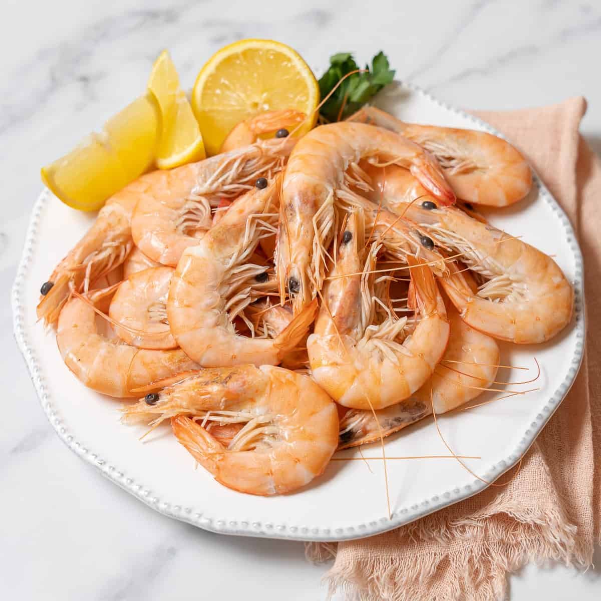 Perfect Boiled Shrimp Recipe (Gambas Cocidas) - Spanish Sabores
