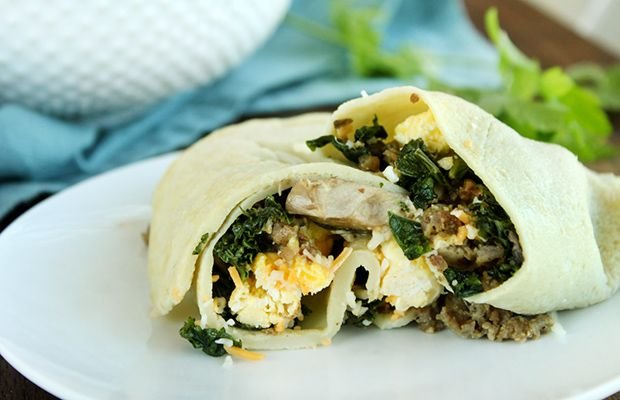 Crepes Breakfast Burritos Recipe