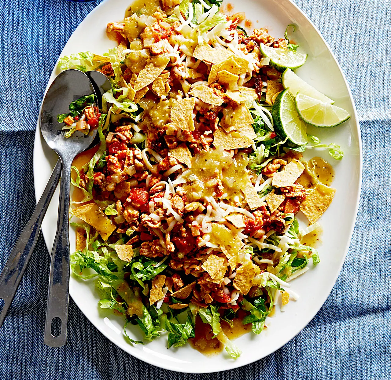 Picadillo-Style Chicken Taco Salad