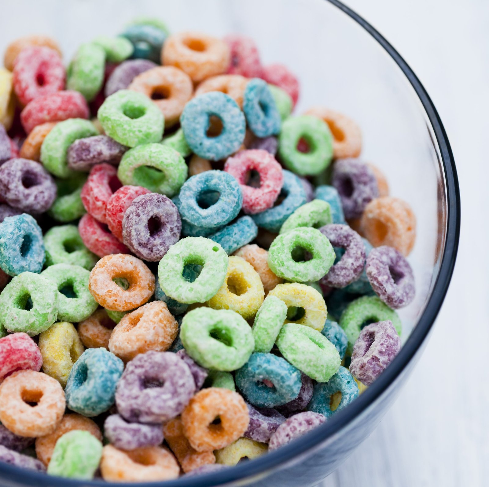 Fruity Cereal Close Up