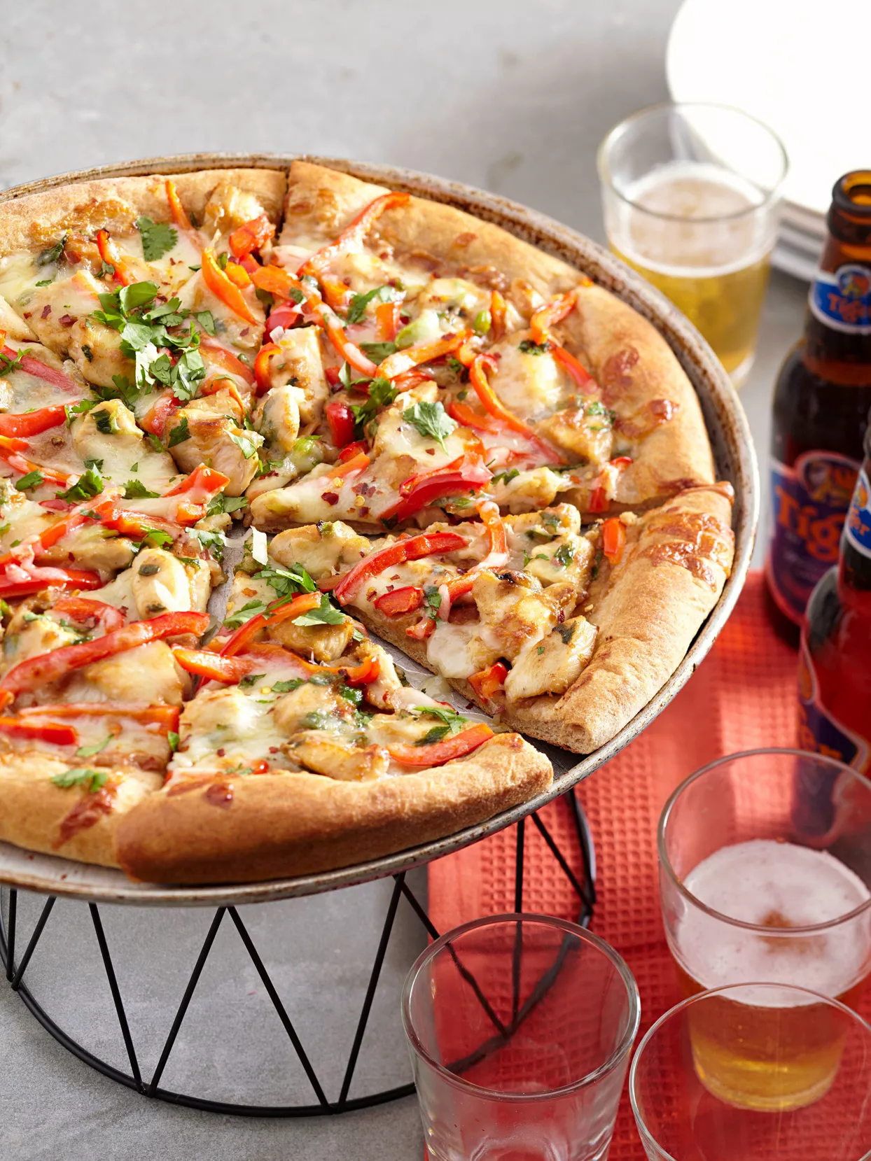 Thai Chicken Pizza